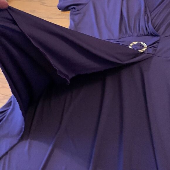 Rosegal 5XL purple formal wear perfect for wedding or formal event. Wrap look. - Picture 10 of 13